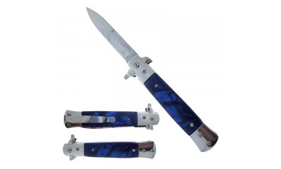 Falcon 9" Spring Assisted Pocket Knife KS6008CBL Falcon 9" Spring Assisted Pocket Knife KS6008CBL